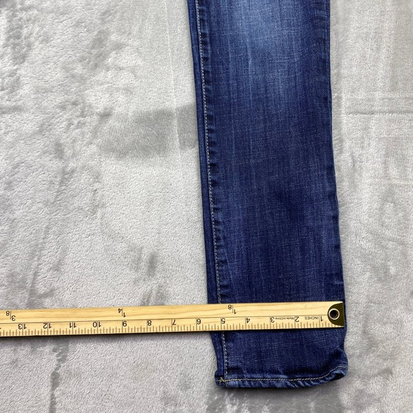 Rock & Republic Berlin Jeans Women's Size 2S Fits 37" Dark Wash Skinny Fit Denim - Picture 4 of 8